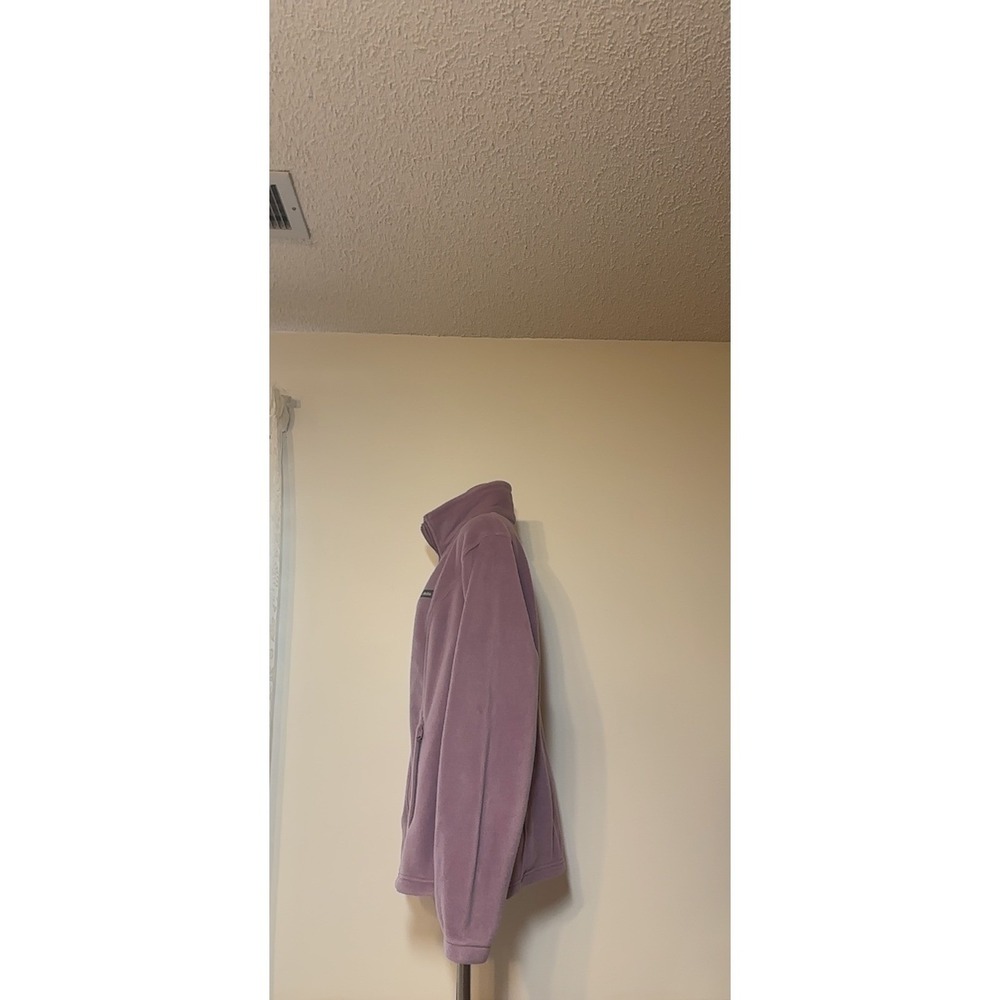 Columbia Fleece Jacket Lavender Full Zip‎ Women's Size XL Cozy!! Pristine!! NWOT - Picture 4 of 6
